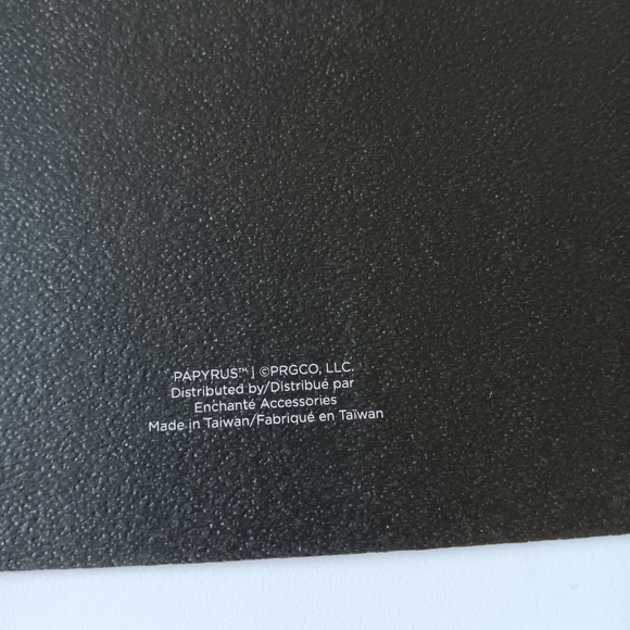 NEW Papyrus Spiral Bound Notebook 9" by 11" 3 Tab Dividers 228 Lined Pages Black - Picture 6 of 6